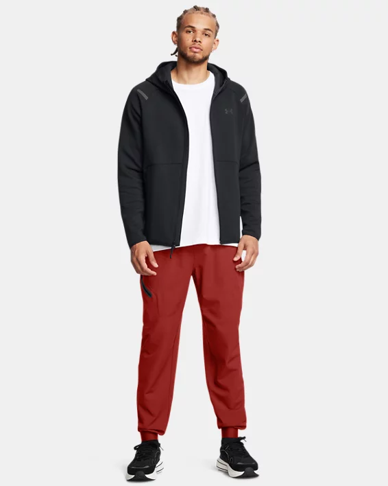 Under Armour Sudadera Con Capucha Y Cremallera Completa UA Unstoppable Fleece Para Hombre  