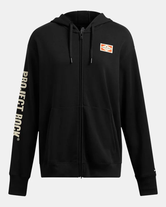 Under Armour Sudadera Con Cremallera Completa Project Rock Heavyweight Hard At Work Para Mujer  