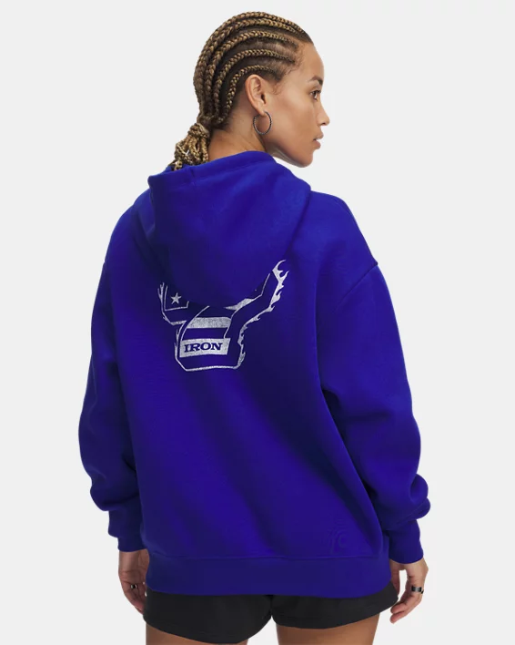 Under Armour Sudadera Con Cremallera Completa Project Rock Iron Paradise Para Mujer  