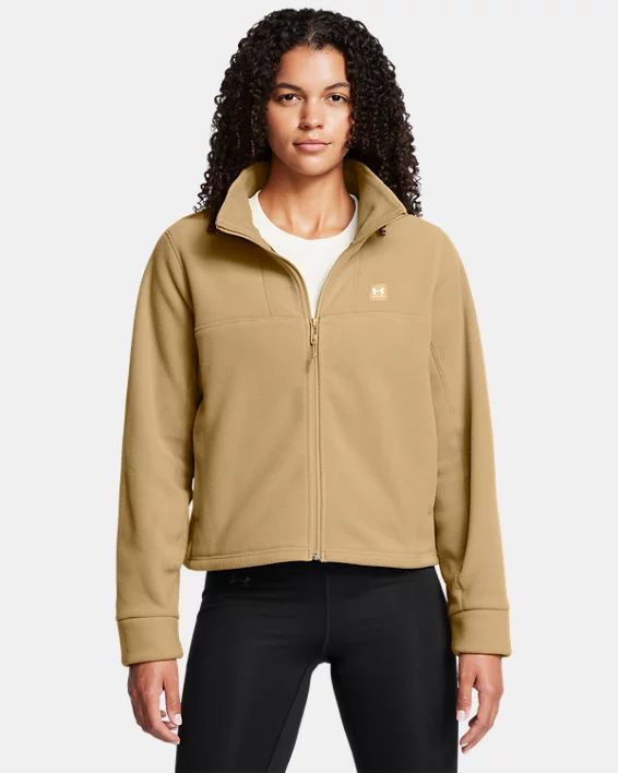 Under Armour Sudadera con cremallera completa UA Expanse Fleece para mujer  