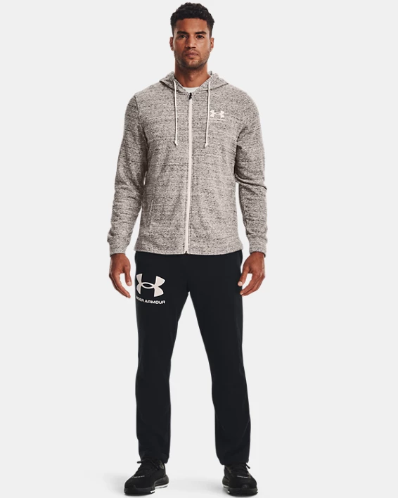 Under Armour Sudadera Con Cremallera Completa UA Rival Terry Para Hombre  