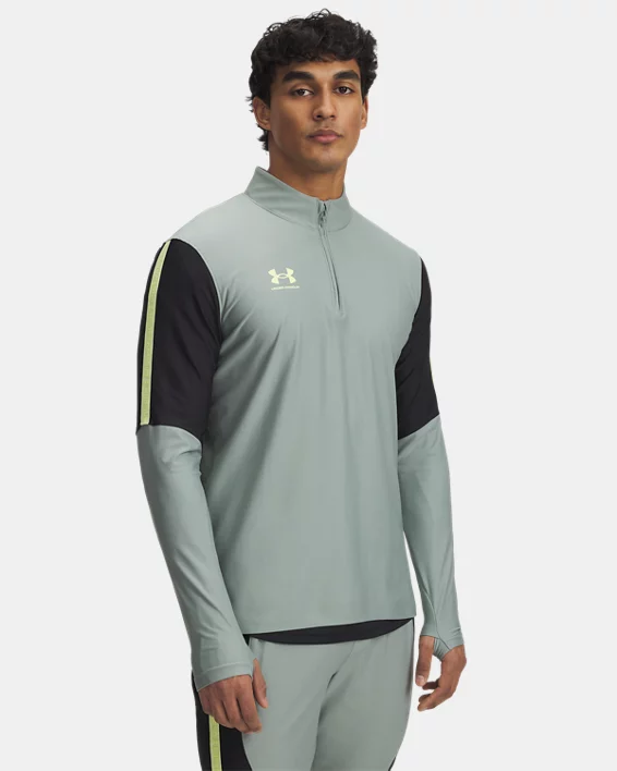 Under Armour Sudadera con cremallera de ¼ UA Challenger Pro para hombre  