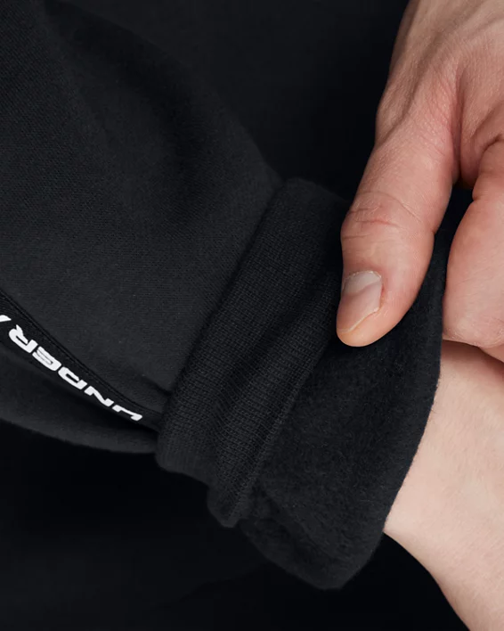 Under Armour Sudadera Con Cuello Redondo UA Icon Fleece Taping Para Hombre  