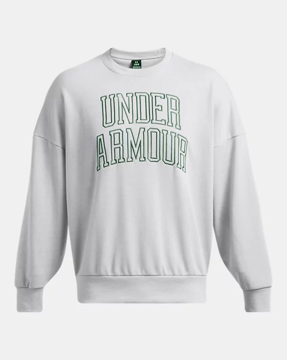 Under Armour Sudadera Con Cuello Redondo UA Icon Heavyweight Terry Oversized Para Hombre  