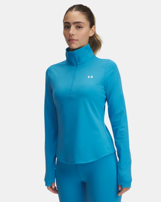 Under Armour Sudadera con media cremallera UA Motion para mujer  