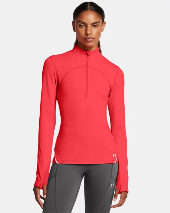 Under Armour Sudadera con media cremallera UA Vanish Cold Weather para mujer  