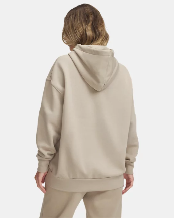 Under Armour Sudadera Oversize Con Capucha UA Icon Fleece Para Mujer  