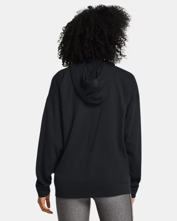 Under Armour Sudadera Oversize Con Capucha Y Cremallera Completa UA Rival Terry Para Mujer  