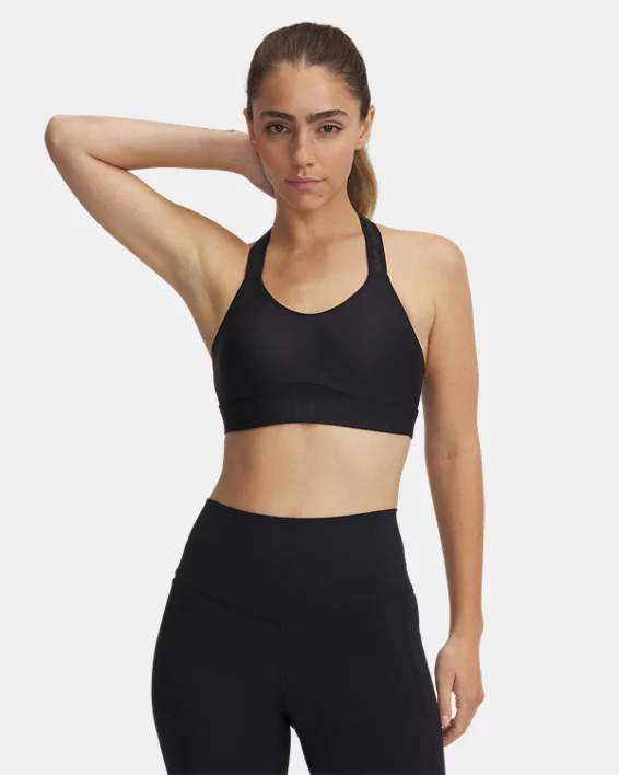 Under Armour Sujetador deportivo con tirantes UA Infinity High para mujer  