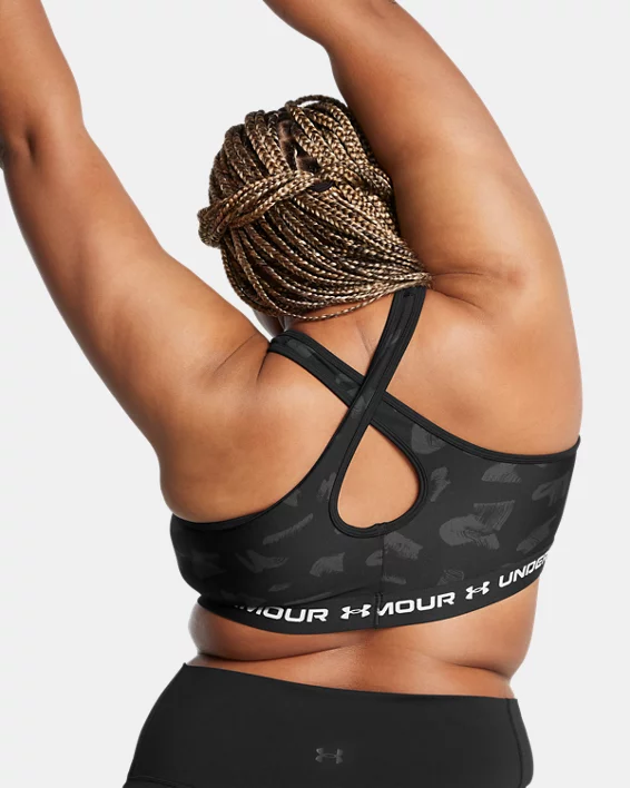 Under Armour Sujetador Deportivo De Impacto Medio Armour® Crossback Print Para Mujer  