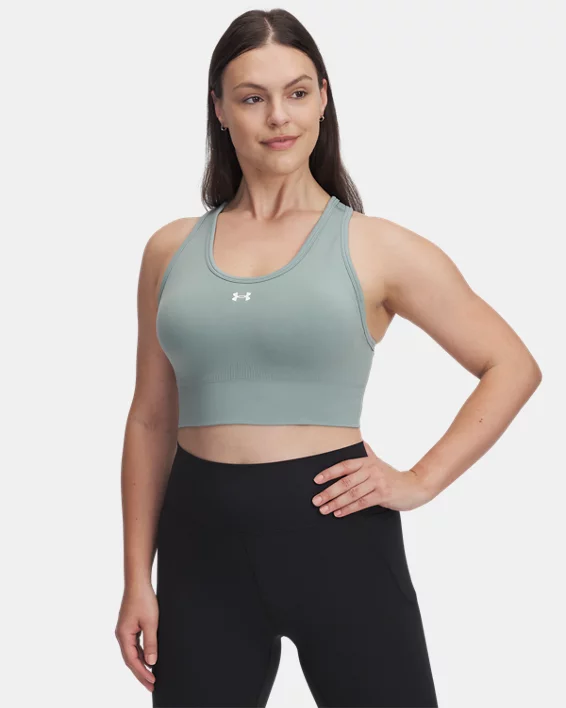 Under Armour Sujetador Deportivo De Sujeción Media UA Vanish Seamless Para Mujer  