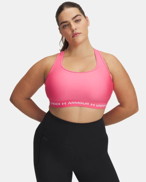 Under Armour Sujetador deportivo de sujeción media y espalda cruzada Armour® para mujer  
