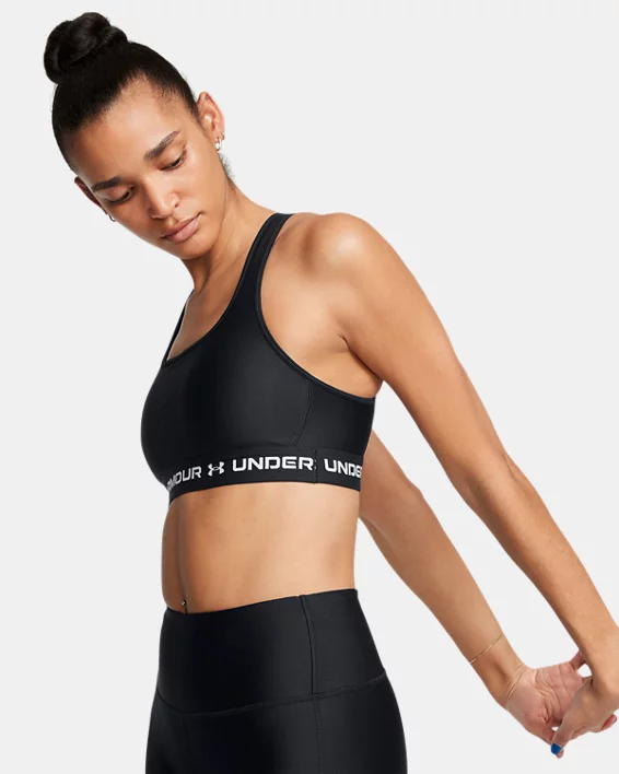 Under Armour Sujetador deportivo de sujeción media y espalda cruzada Armour® para mujer  