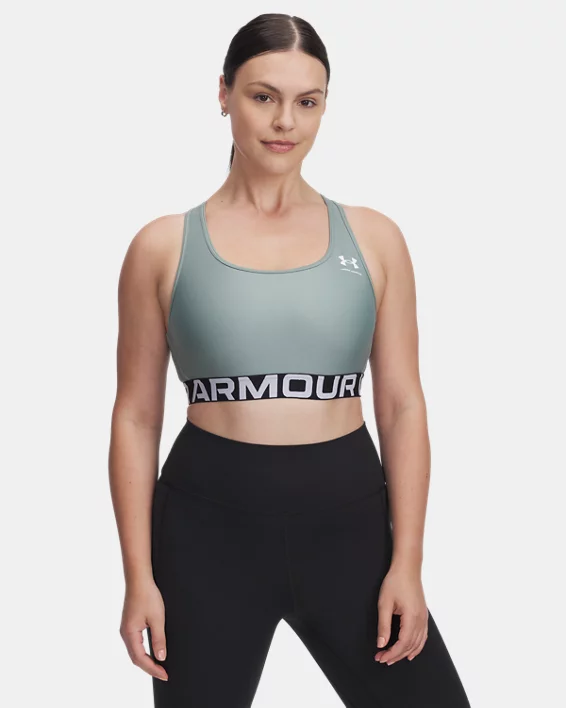 Under Armour Sujetador Deportivo HeatGear® Armour Mid Branded Para Mujer  