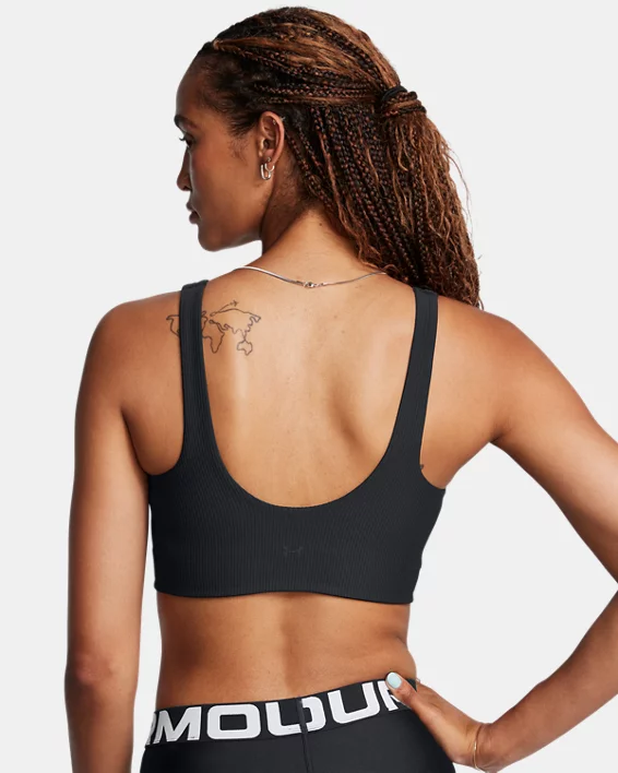 Under Armour Top Bralette Acanalado UA Meridian Para Mujer  