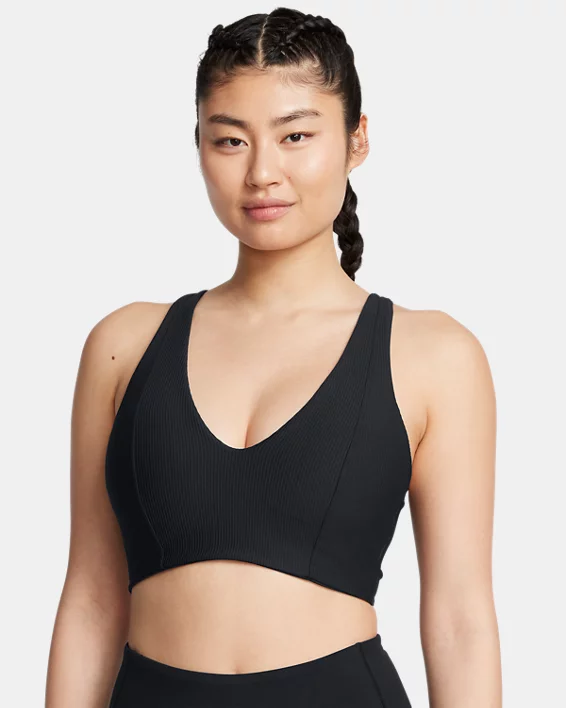 Under Armour Top Bralette Acanalado UA Meridian Para Mujer  