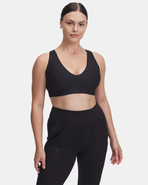 Under Armour Top Bralette Acanalado UA Meridian Para Mujer  
