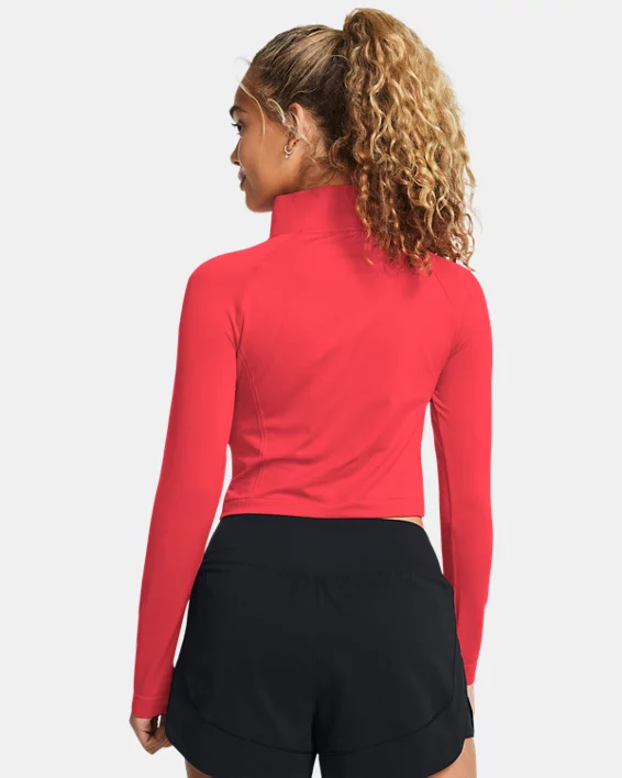 Under Armour Top Corto Con Cremallera ¼ UA Vanish Seamless Para Mujer  