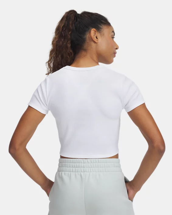 Under Armour Camiseta UA Rival Rib Baby Para Mujer  