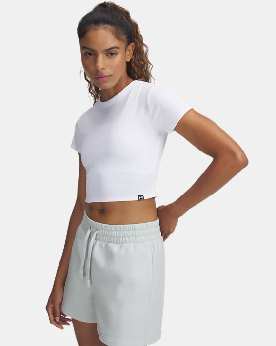 Under Armour Camiseta UA Rival Rib Baby para mujer  