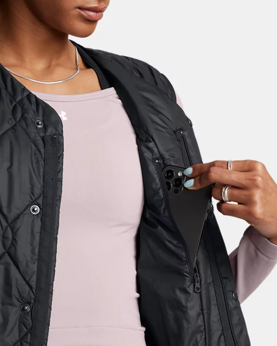 Under Armour Chaleco UA Diamond Para Mujer  