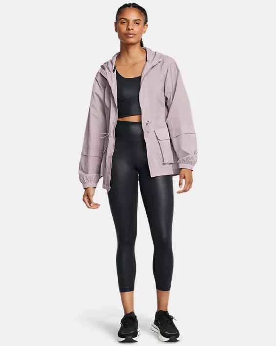 Under Armour Chaqueta UA Crinkle Woven Para Mujer  
