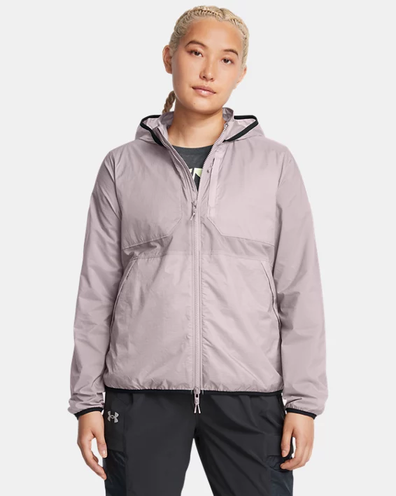 Under Armour Chaqueta UA Launch Trail para mujer  