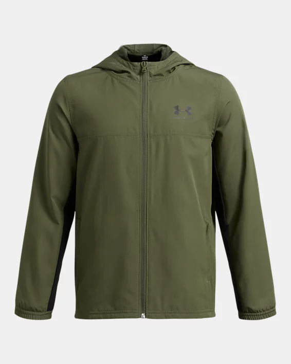 Under Armour Chaqueta UA Rival Woven para niño  