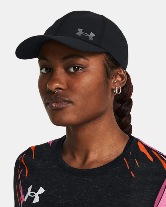 Under Armour Gorra Ajustable UA Launch Para Mujer  
