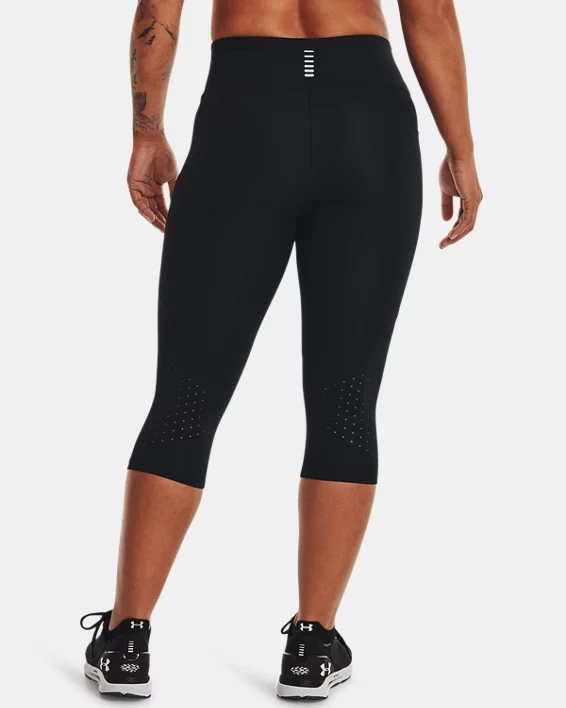 Under Armour Pantalón Pirata UA Launch Para Mujer  