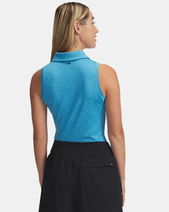 Under Armour Polo Sin Mangas UA Playoff Para Mujer  