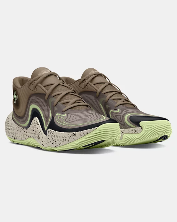 Under Armour Zapatillas De Baloncesto UA Spawn 6 Mid Camo Unisex  