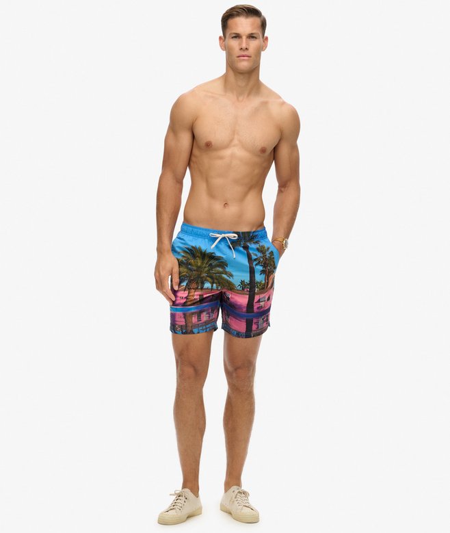 Superdry Bañador Con Estampado Fotográfico 43 2 Cm En Material Reciclado