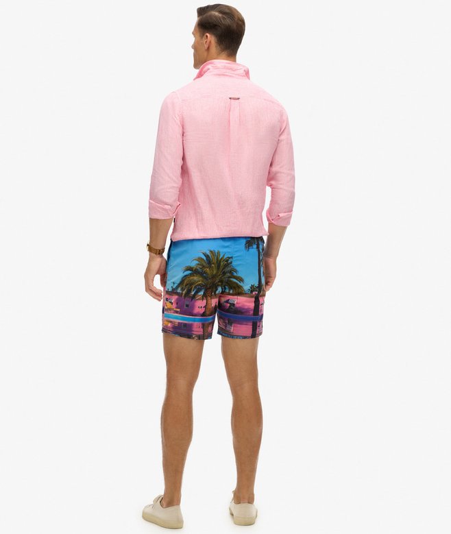 Superdry Bañador Con Estampado Fotográfico 43 2 Cm En Material Reciclado