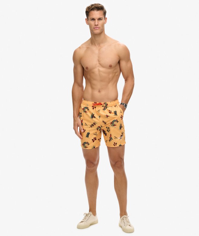 Superdry Bañador Con Estampado Hawaiano Reciclado De 43 2 Cm