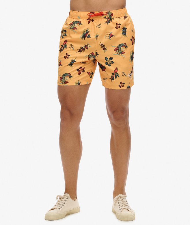 Superdry Bañador Con Estampado Hawaiano Reciclado De 43 2 Cm