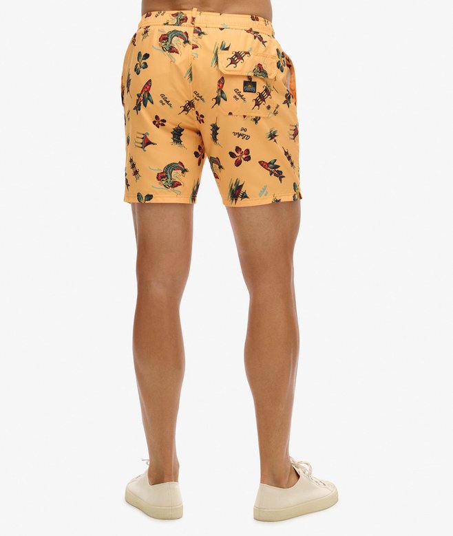 Superdry Bañador Con Estampado Hawaiano Reciclado De 43 2 Cm