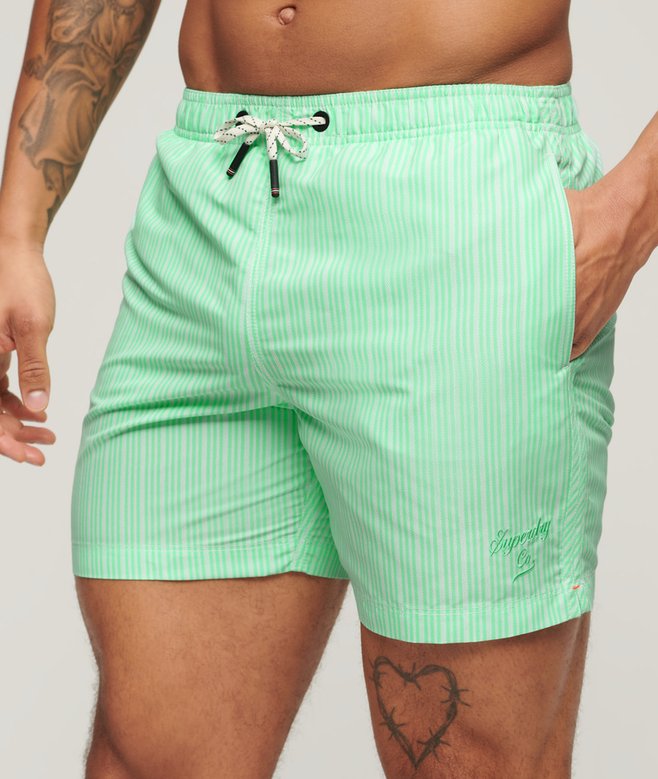 superdry Bañador estampado de 38 cm confeccionado en material reciclado