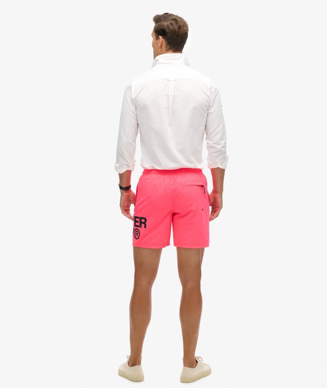 Superdry Bañador Sportswear De 43 2 Cm Con Logo De Material Reciclado