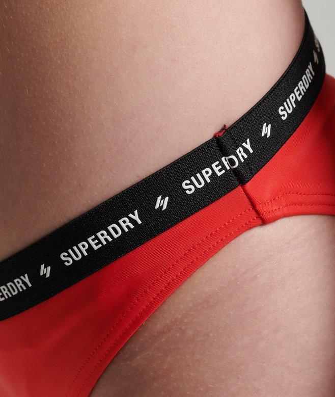 Superdry Braguita De Bikini Elástica Con Micrologo Code