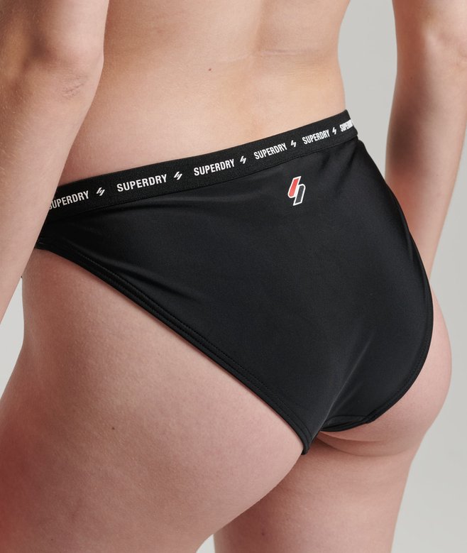 Superdry Braguita De Bikini Elástica Con Micrologo Code