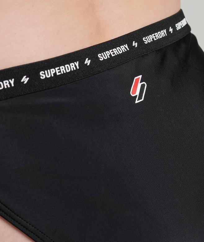 Superdry Braguita De Bikini Elástica Con Micrologo Code