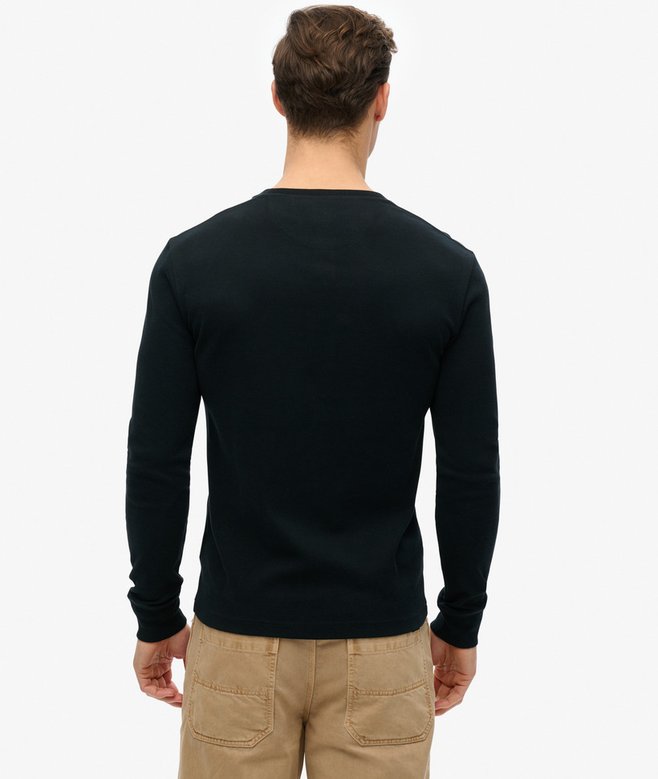 Superdry Camisa Con Media Botonadura Y Logotipo Vintage Logo Bordado