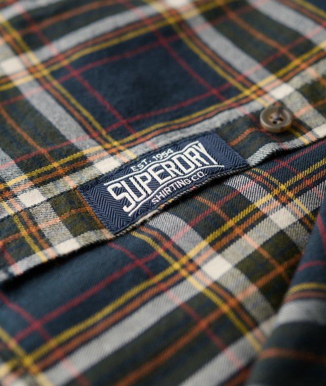 Superdry Camisa De Algodón Orgánico A Cuadros Vintage