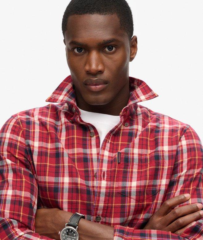 Superdry Camisa De Algodón Orgánico A Cuadros Vintage