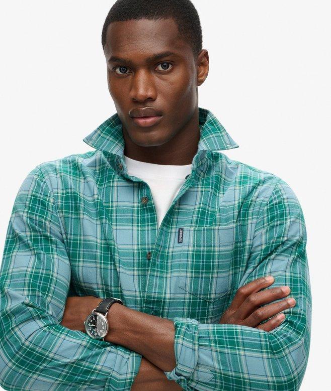 Superdry Camisa De Algodón Orgánico A Cuadros Vintage