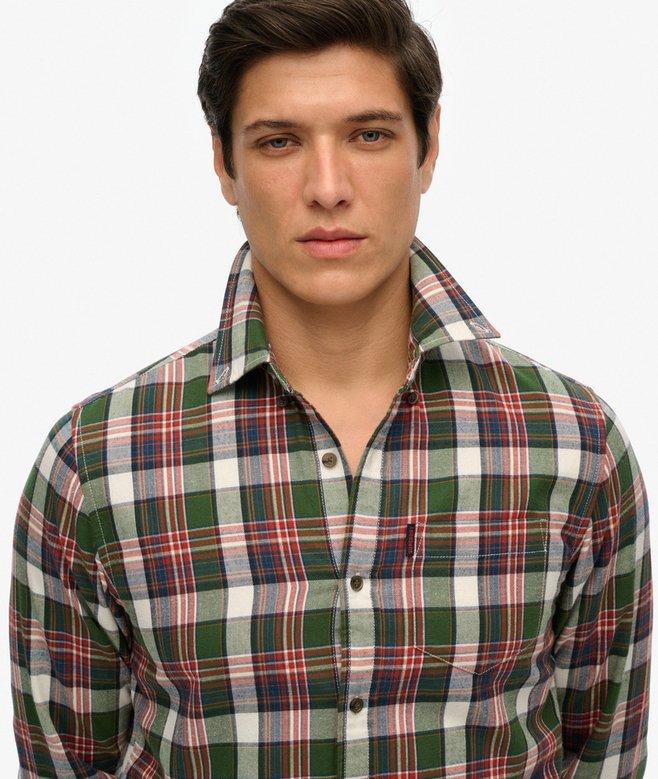 Superdry Camisa De Algodón Orgánico A Cuadros Vintage