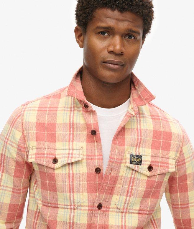 Superdry Camisa De Algodón Orgánico A Cuadros Worker