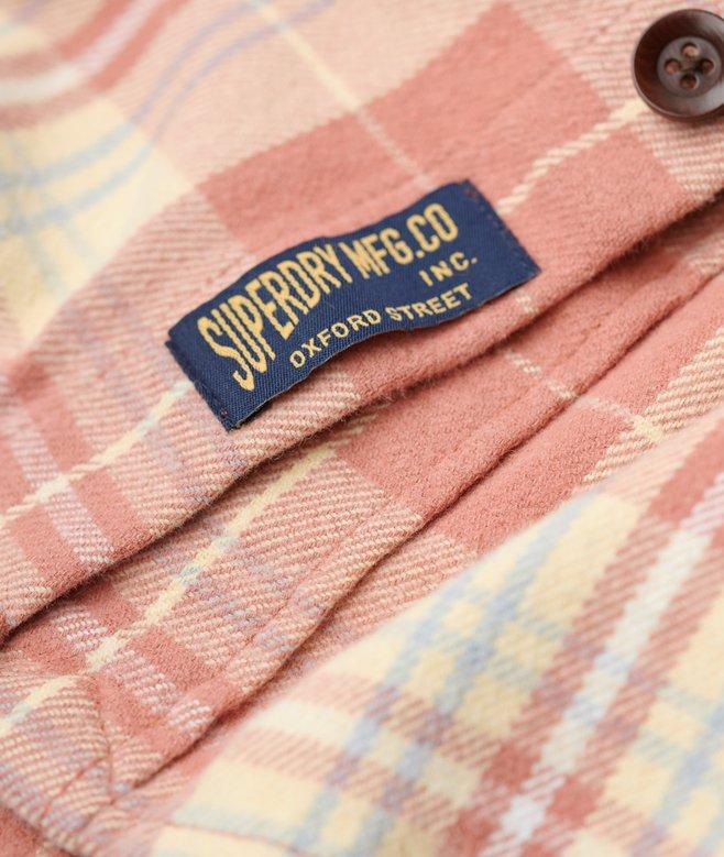 Superdry Camisa De Algodón Orgánico A Cuadros Worker