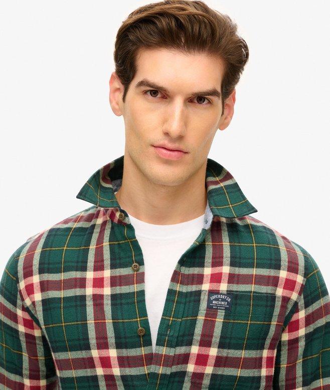 Superdry Camisa De Leñador De Algodón De Manga Larga